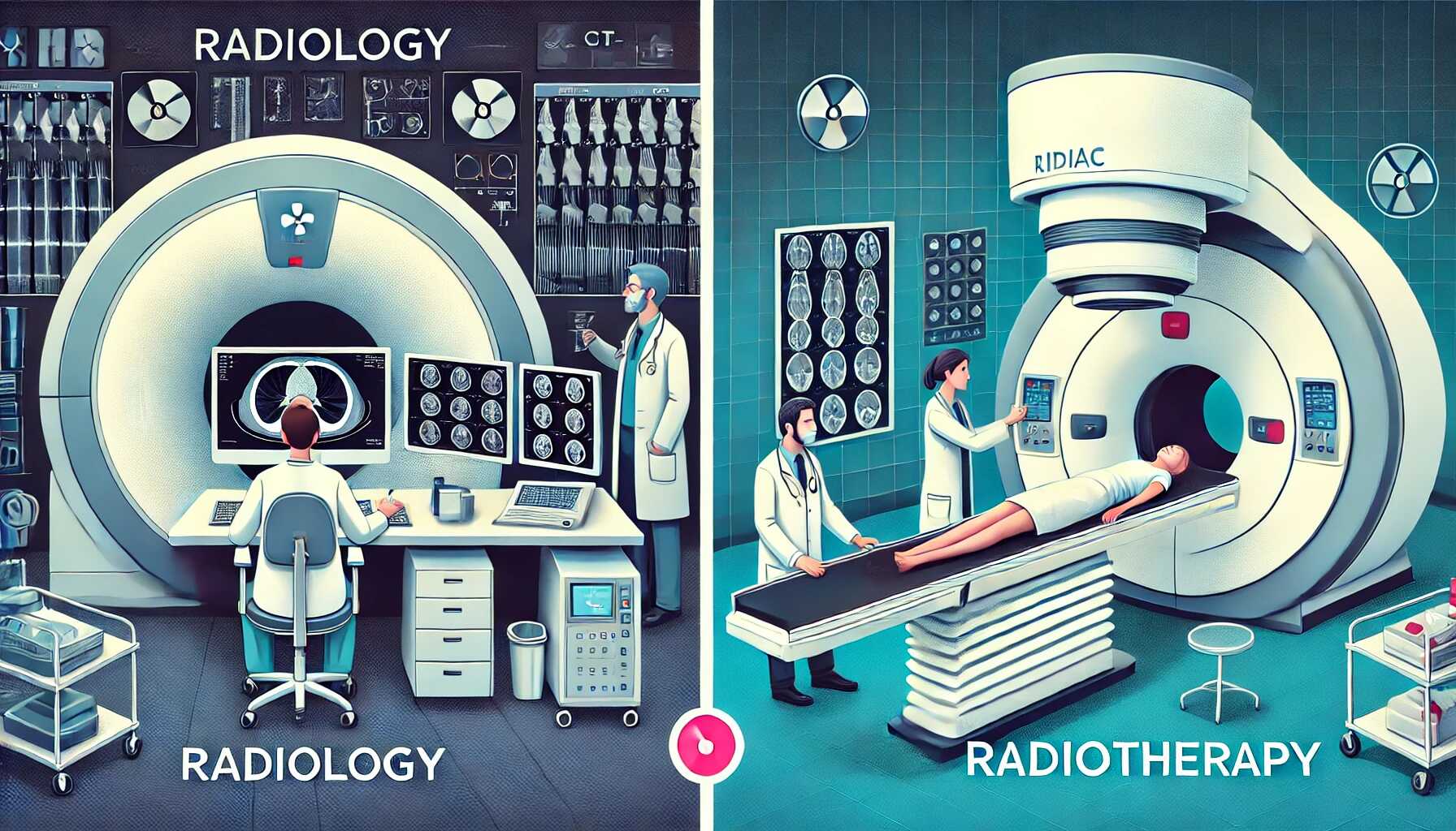 تفاوت رشته رادیوتراپی و رادیولوژی
