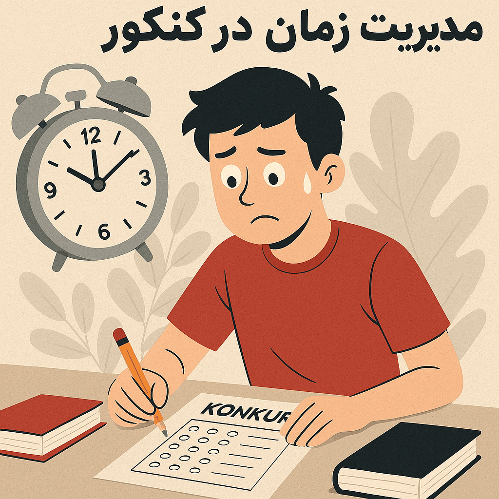 تکنیک های مدیریت زمان در کنکور