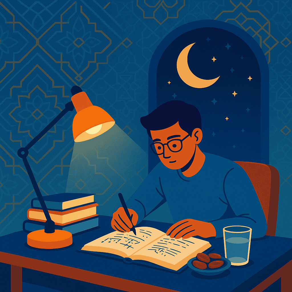 درس خواندن در ماه رمضان