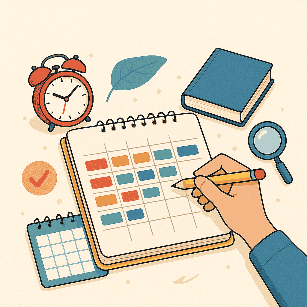 برنامه ریزی اصولی برای کنکور