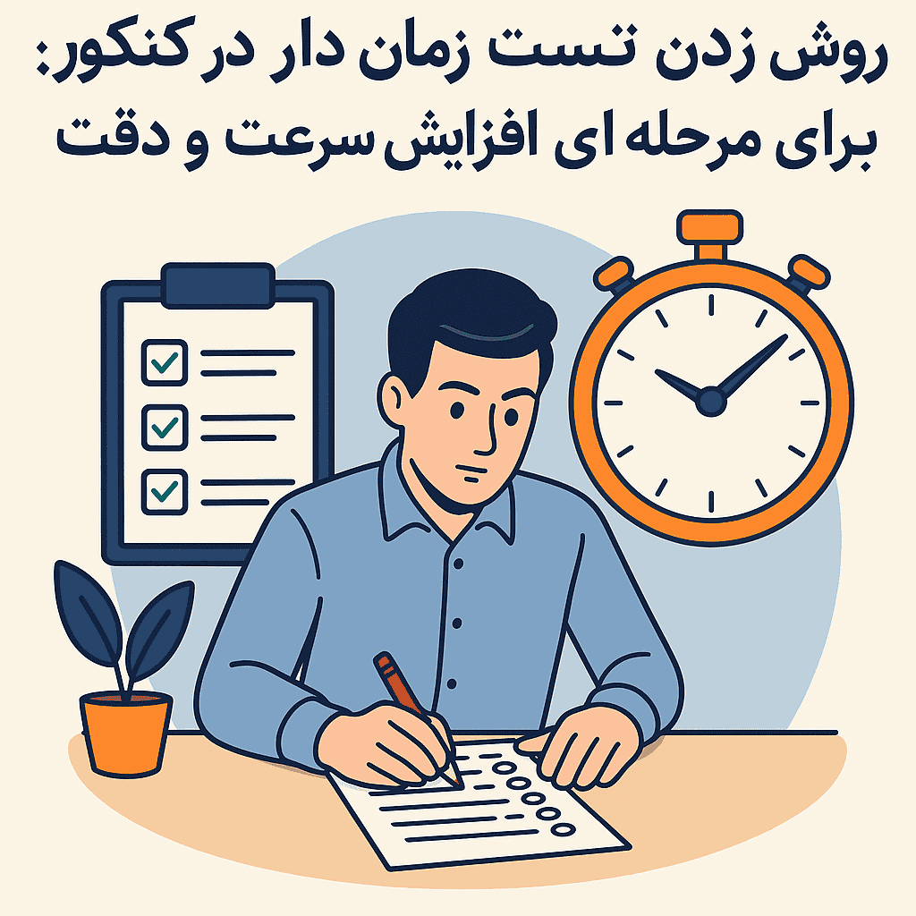 تست زمان دار کنکور تجربی