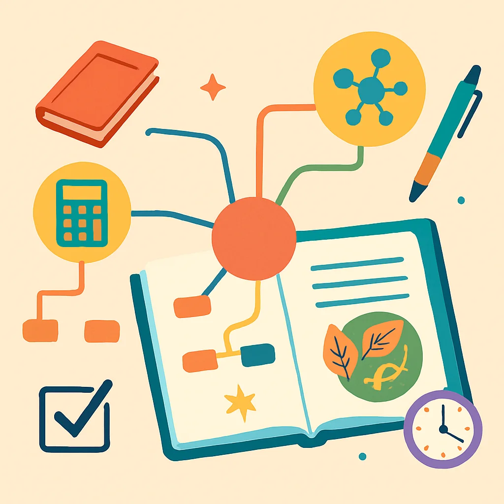 جمع‌ بندی با نقشه ذهنی