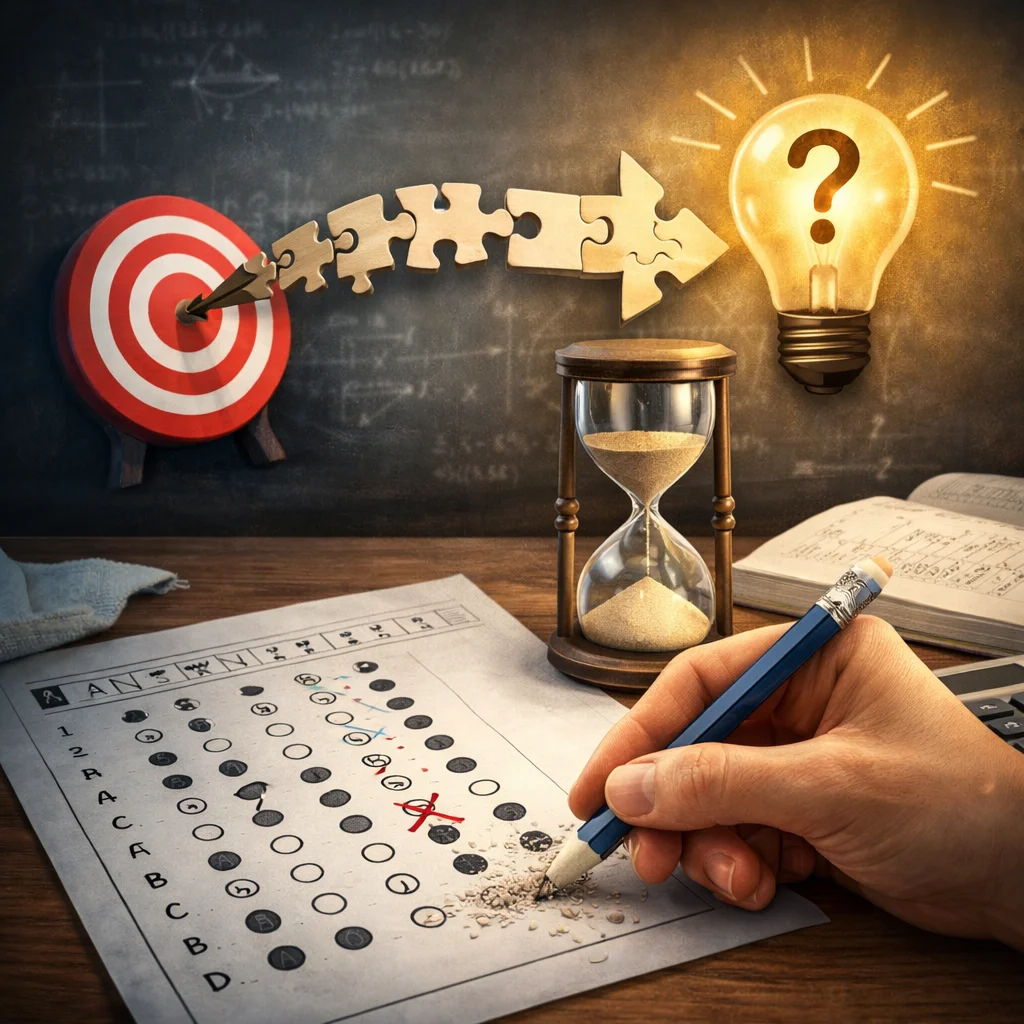 تست زنی معکوس در کنکور